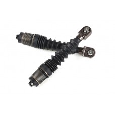 Shock Shaft (8mm) Set w/Alloy ball ends - 2Pcs FRONT - GREY | Rovan Sports